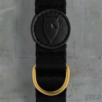 Morso Hundehalsband aus recyceltem Gold, Kaviargold