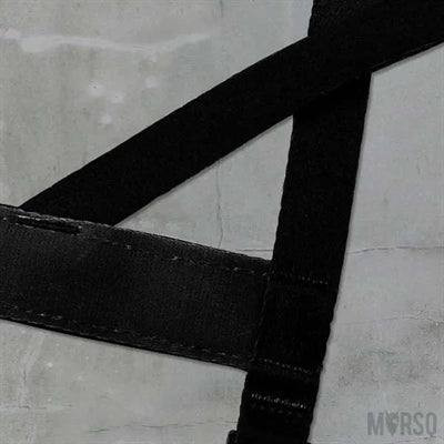Morso norwegisches Hundegeschirr aus recyceltem Gold, Kaviargold