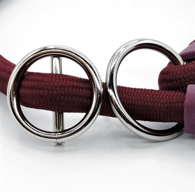 Morso Half Slip Hundehalsband aus weichem Seil, recyceltes Pflaumenviolett