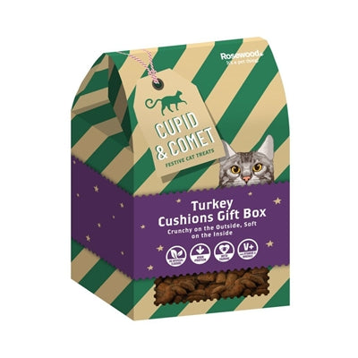 Amor-Komet Weihnachtstruthahn-Kissen-Geschenkbox