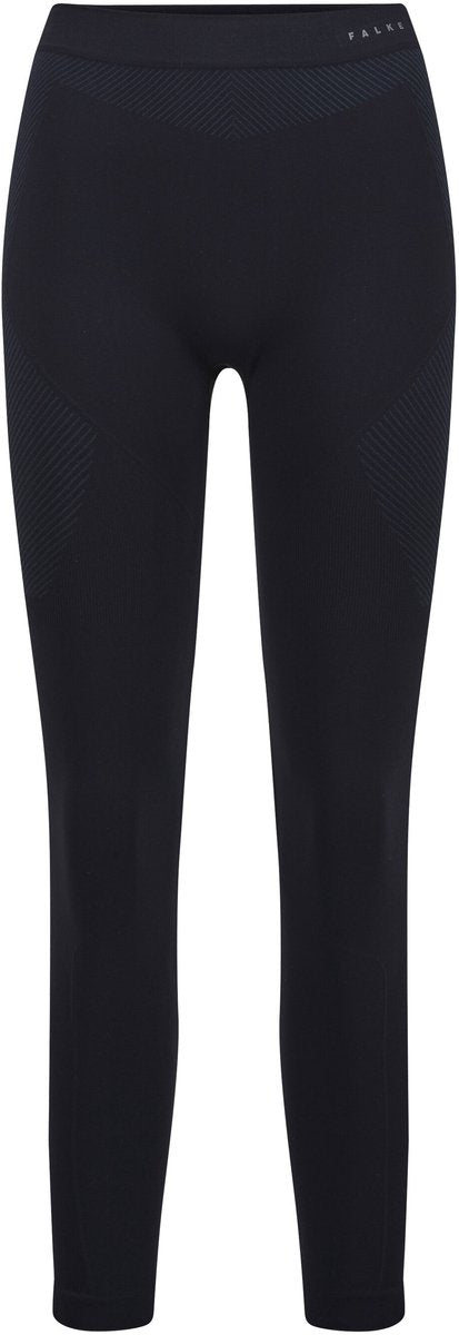 Falke warme Long Tights schnelltrocknende funktionelle lange Funktionsunterwäsche Damen Schwarz – Größe S