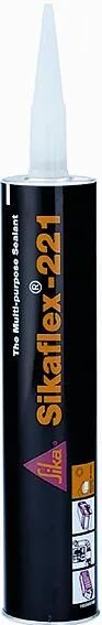 Sika Flex 221 Kleb- und Dichtstoff schwarz 300ml (Kartusche)