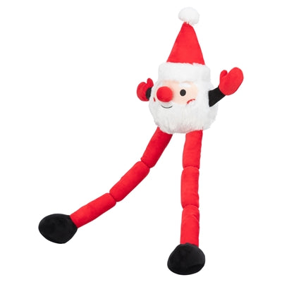Trixie Weihnachtsmann mit langen Beinen aus Plüsch