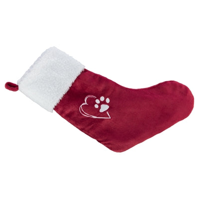 Trixie Xmas Weihnachtsstrumpf Plüsch rot weiß