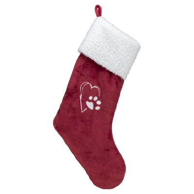 Trixie Xmas Weihnachtsstrumpf Plüsch rot weiß