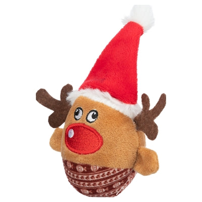 Trixie Xmas Rentier Rasselball Plüsch