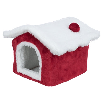 Trixie Xmas Kuschelhöhle Degu rot weiß