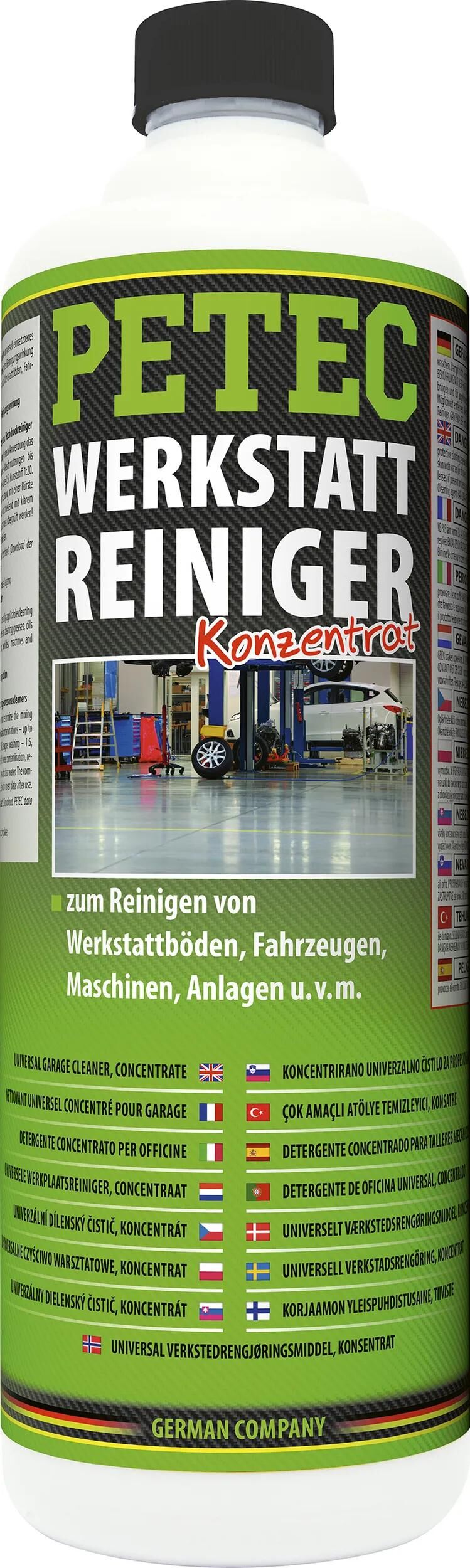 Petec Industriereiniger Arbeitsplatzreiniger Werkstattreiniger 1000 ml Konzentrat
