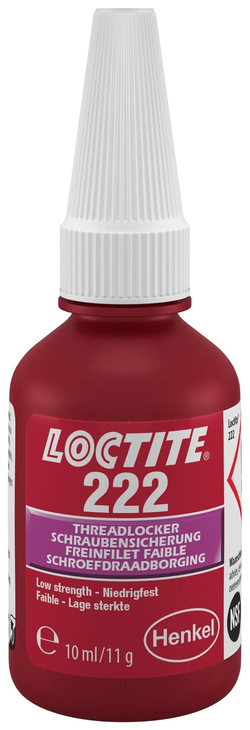 Loctite Schraubensicherung 222 Schraubensicherung 10 ml 222