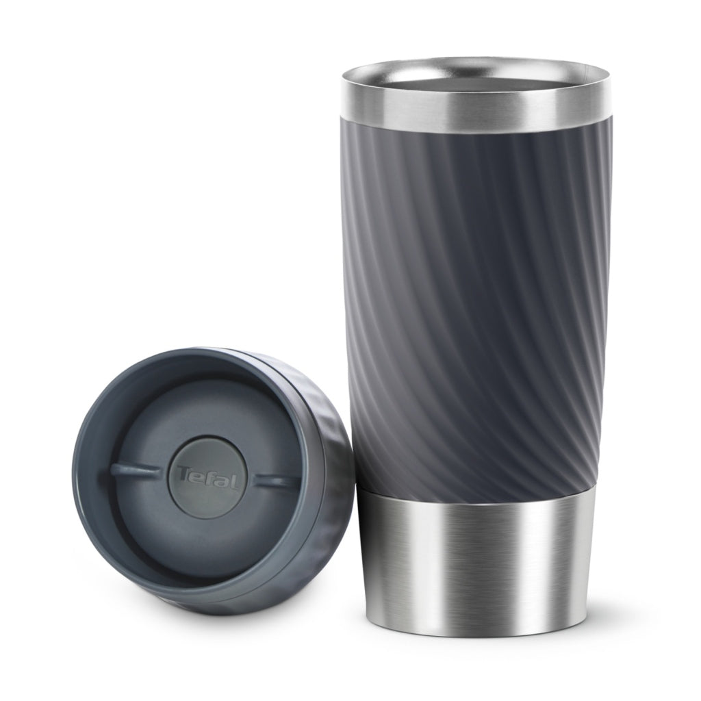 Tefal Tefal Reisebecher Easy Twist Thermobecher 0,36 l Anthrazit