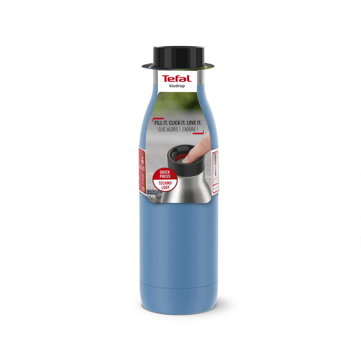 Tefal n3110310 Bludrop Basic Thermosflasche 0,5l blau