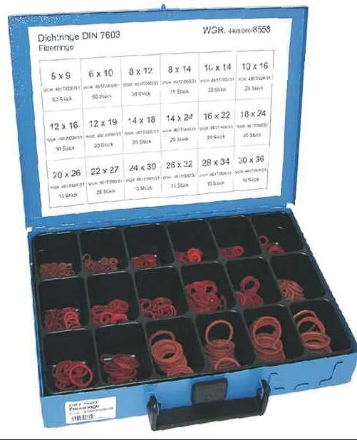Dresselhaus Dichtringsortiment sort.Scheiben DIN 7603