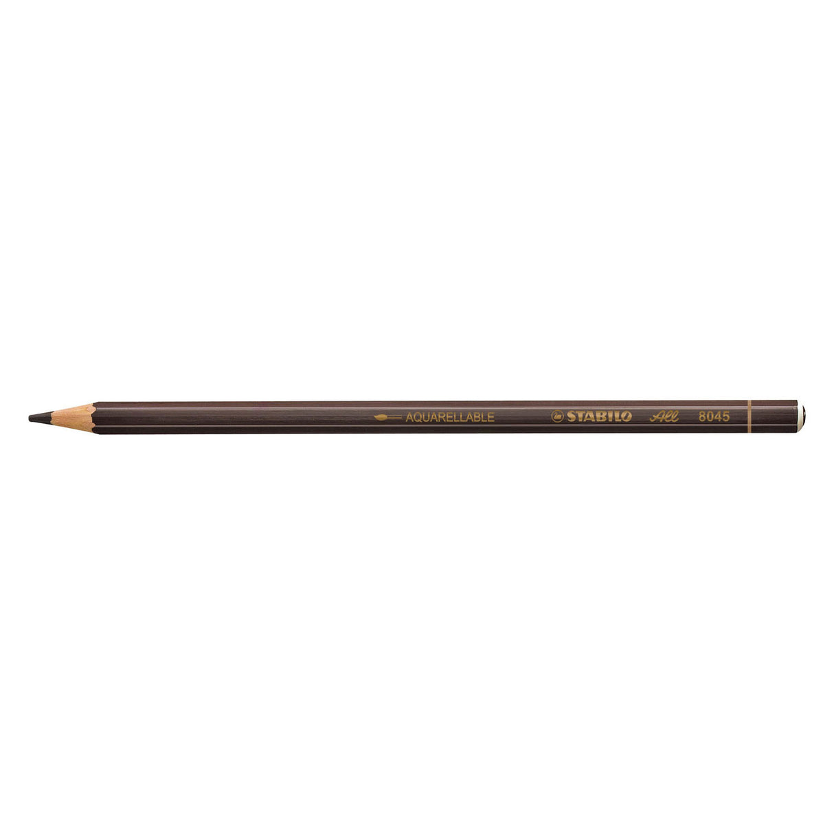 Stabilo Ganzglasstift – Bunt- und Graphitstift – Braun