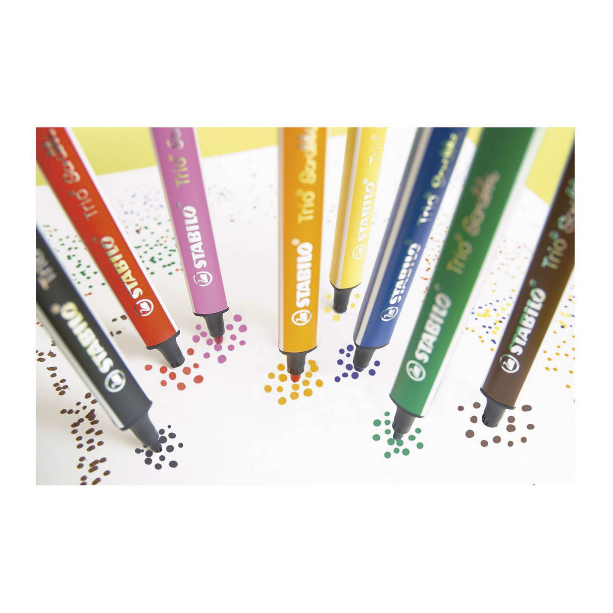 Stabilo Trio Scribbi Federmäppchen 8 Farben
