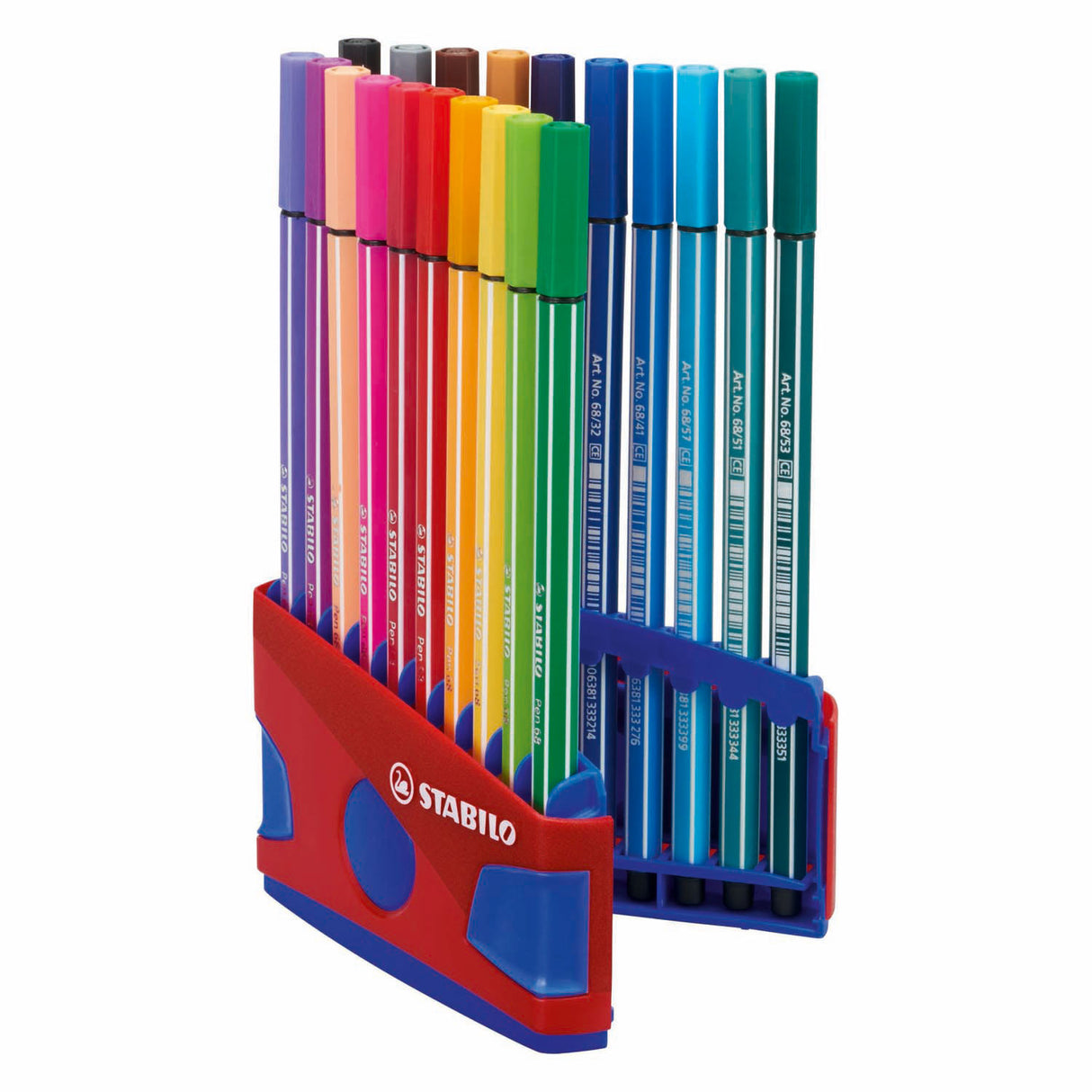Stabilo Pen 68 - Filzstift - Colorparade - Set à 20 Stück - Rot