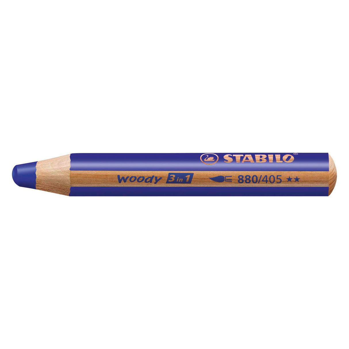 Stabilo Woody 3 in 1 – Multitalent-Buntstift – Ultramarin