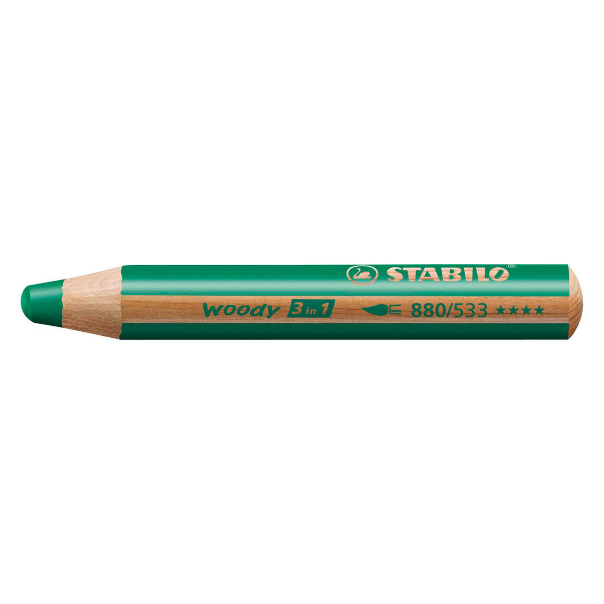 Stabilo Woody 3 in 1 – Multitalentstift – Dunkelgrün