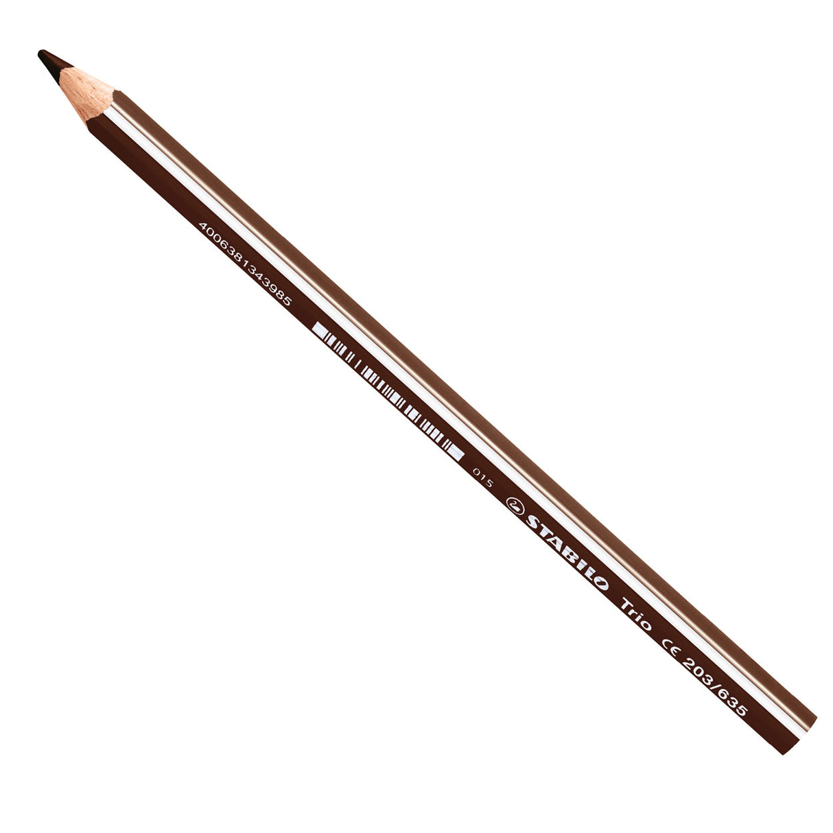 Stabilo Trio dick – dicker dreieckiger Buntstift – dunkelbraun