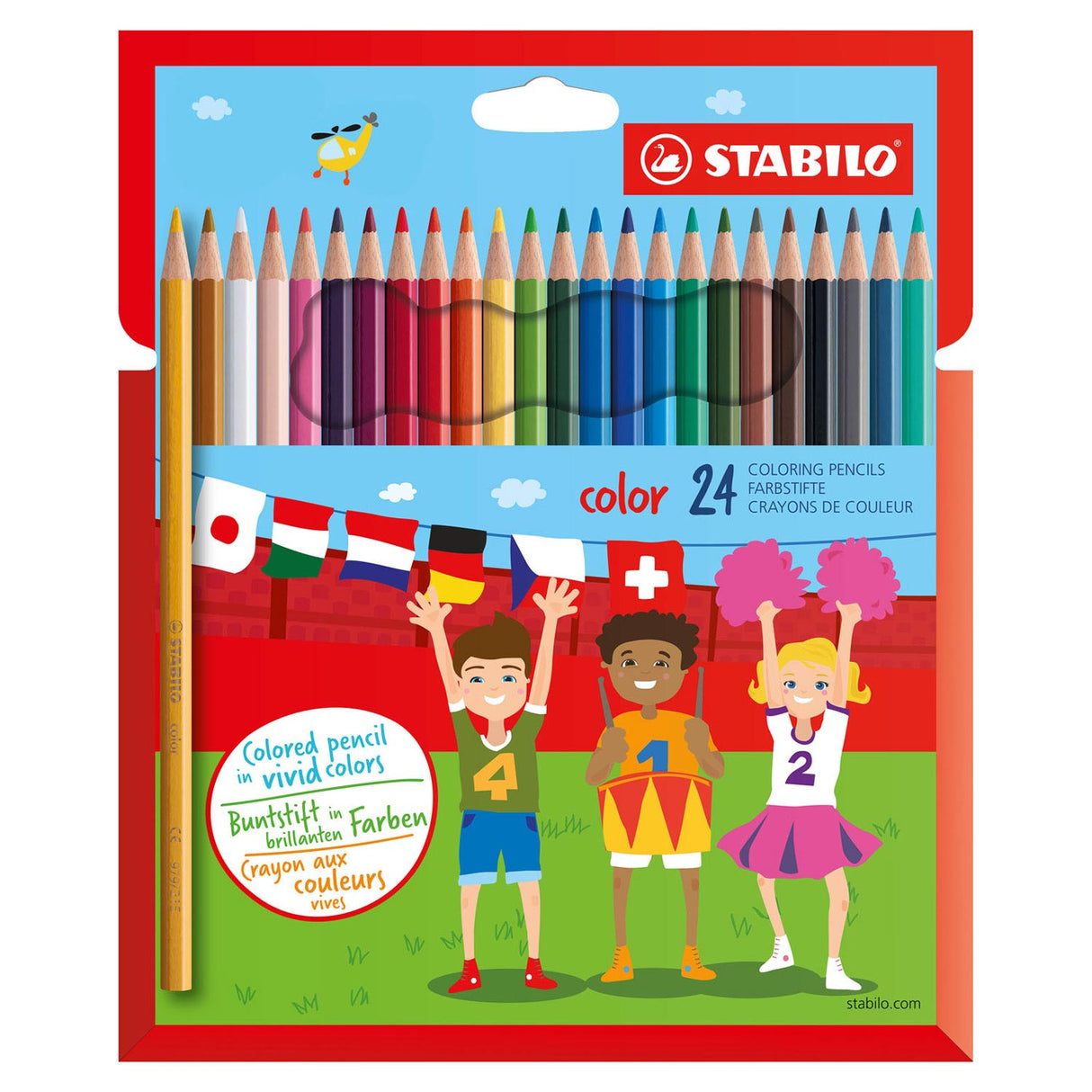 Stabilo Farbstift 24 Stück | 2 Stk