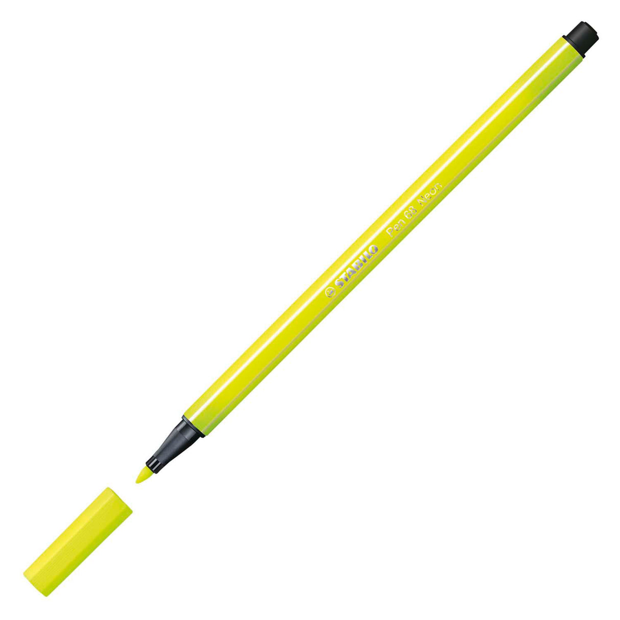 Stabilo Pen 68 - Filzstift - fluoreszierendes Gelb (68 024)