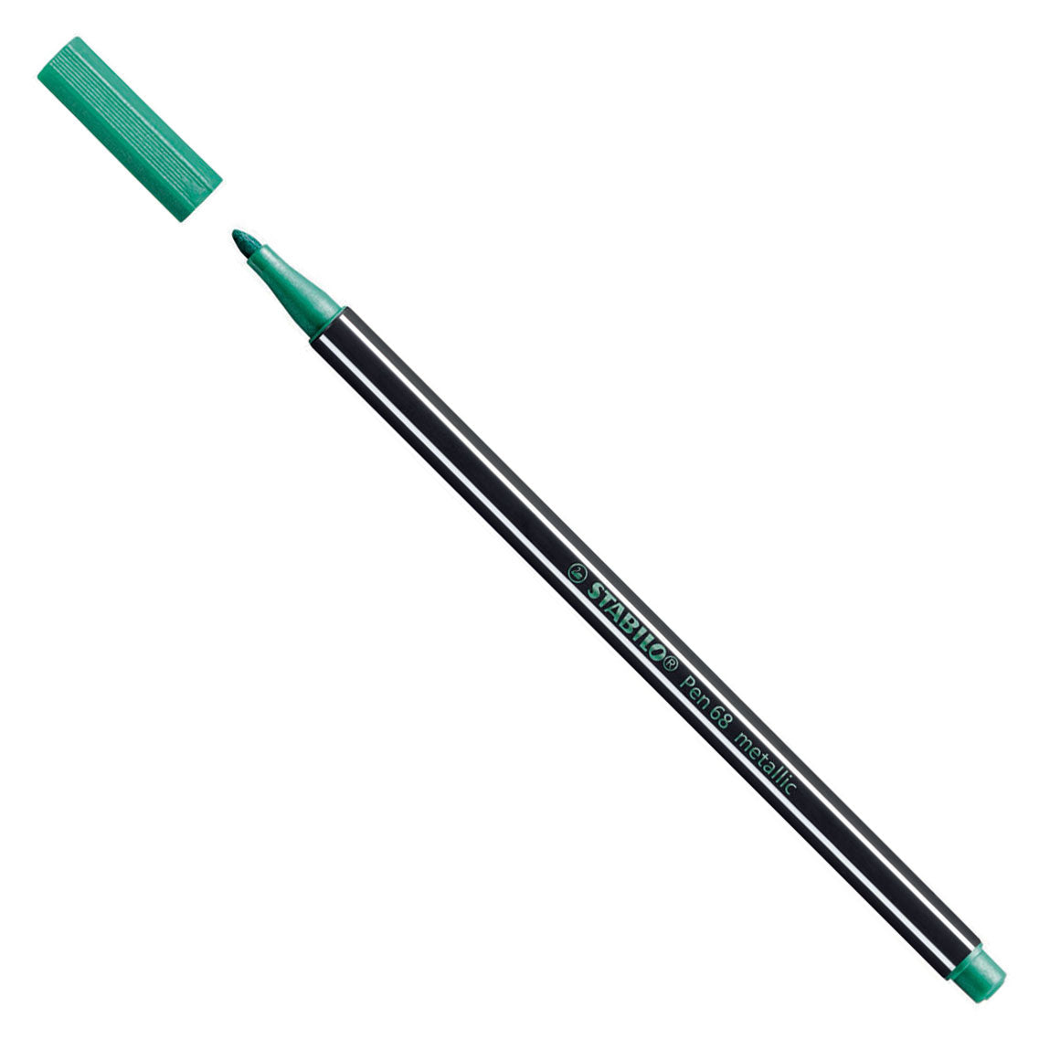 Stabilo Pen 68 Metallic - Filzstift - Grün (68 836)