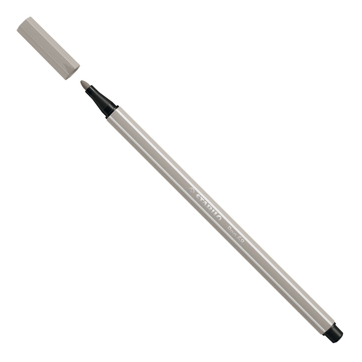 Stabilo Pen 68 - Filzstift - Warmgrau (68 93)