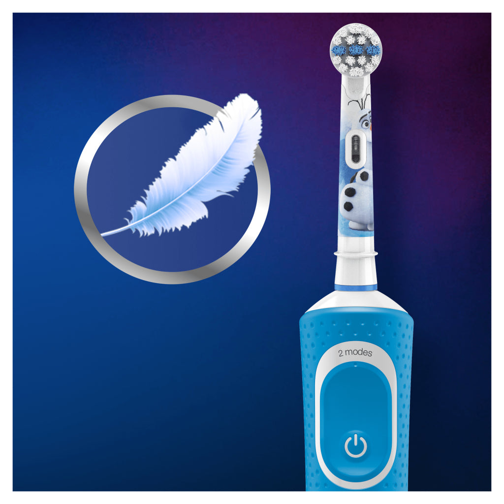 Oral-B Kids Disney Frozen 2 elektrische Zahnbürste blau weiß