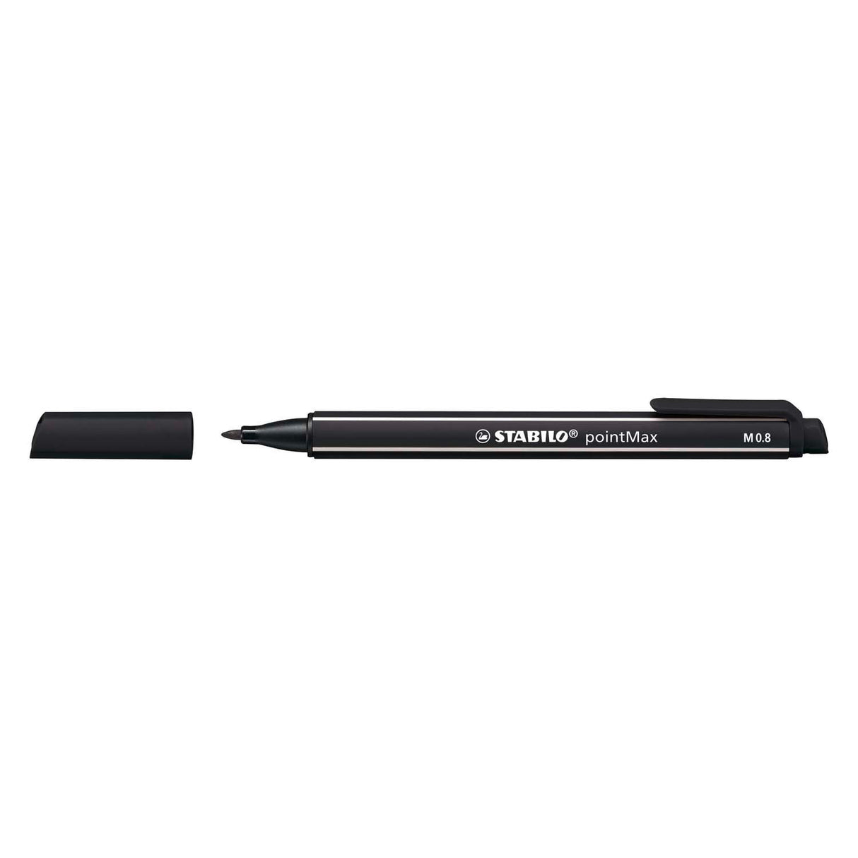 Stabilo pointmax - Hardtip Fineliner - Schwarz (488 46)