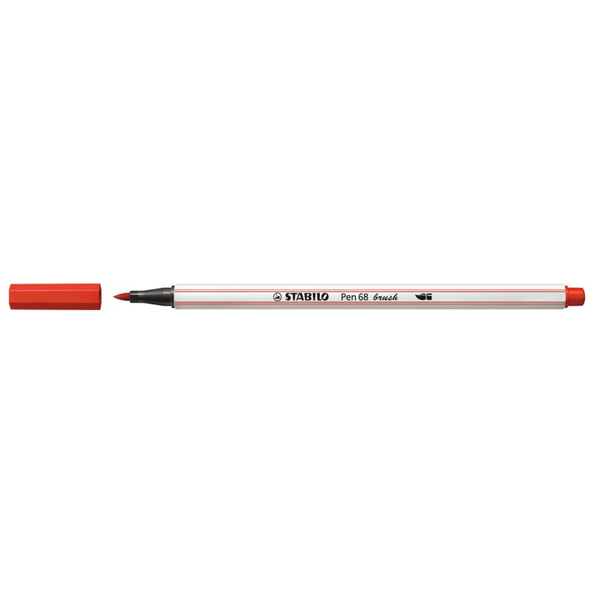 Stabilo Pen 68 Pinsel - Filzstift - Karminrot (48)