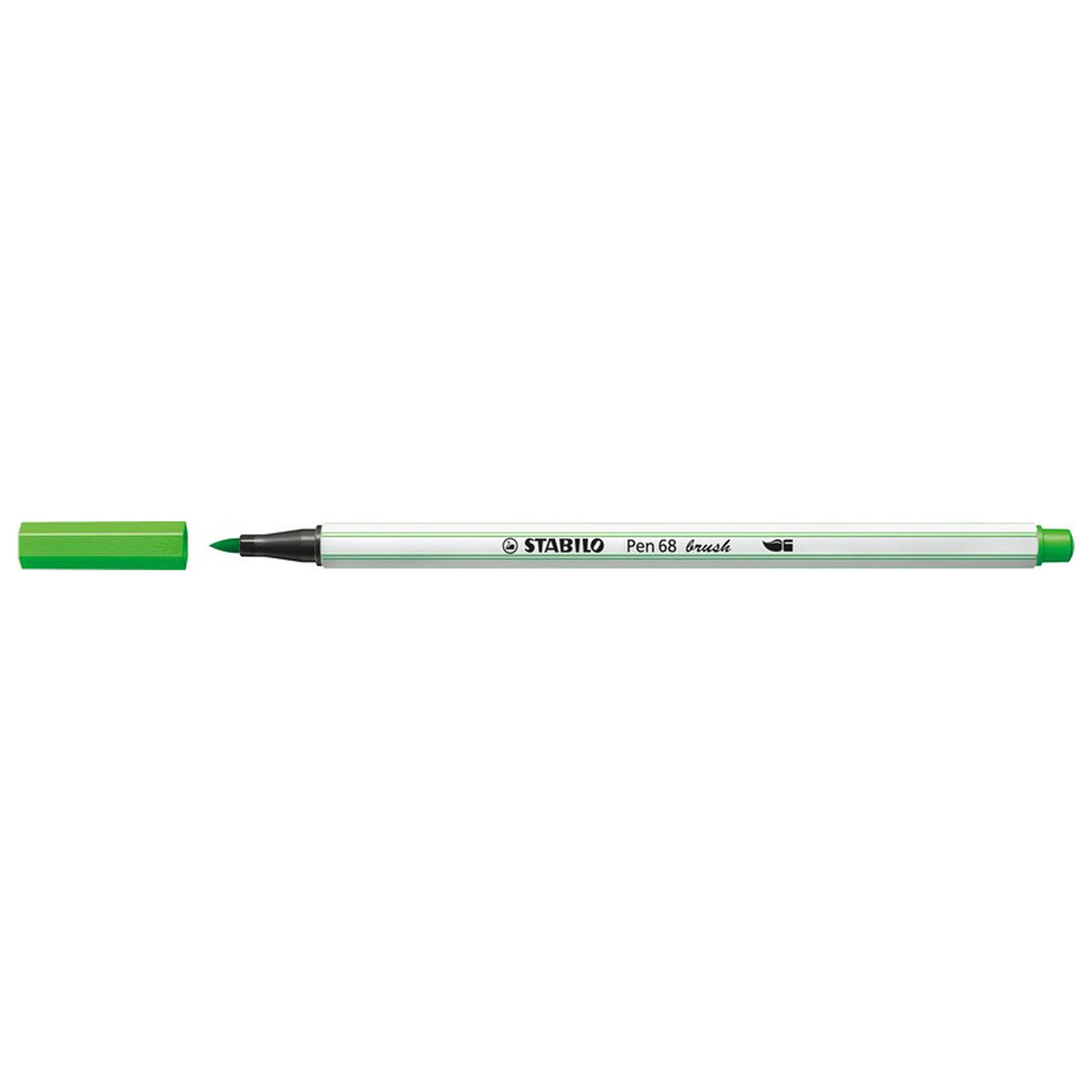 Stabilo Pen 68 Pinsel - Filzstift - Hellgrün (33)