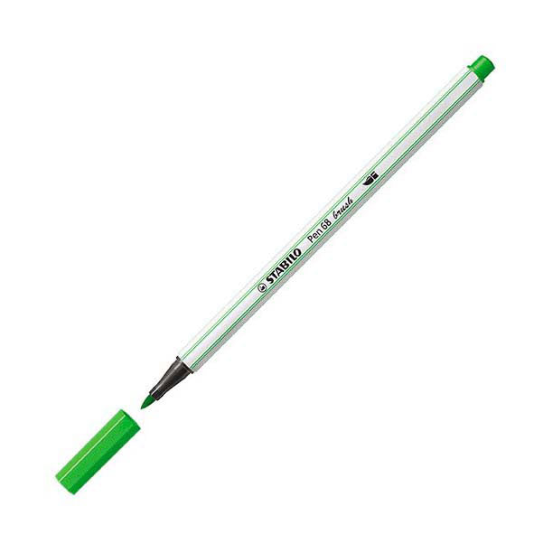 Stabilo Pen 68 Pinsel - Filzstift - Hellgrün (33)