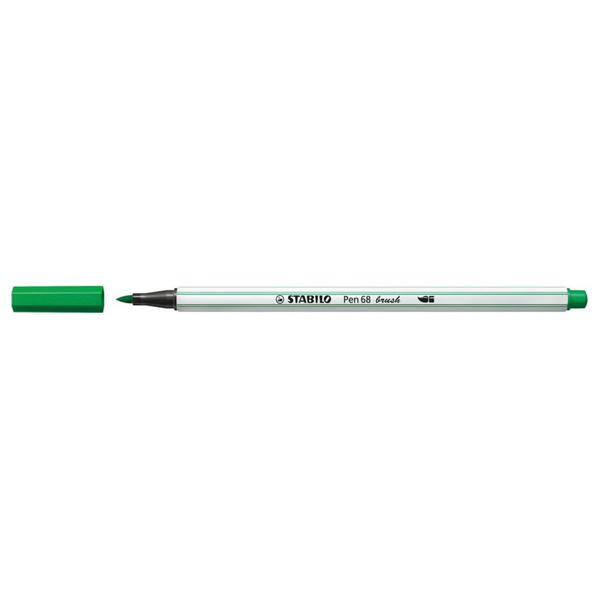 Stabilo Pen 68 Pinsel - Filzstift - Grün (36)