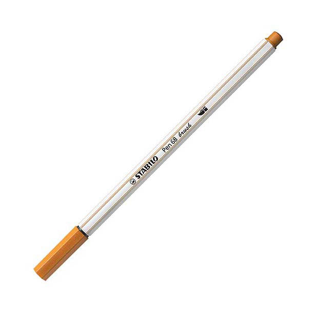Stabilo Pen 68 Pinsel - Filzstift - dunkler Ocker (89)