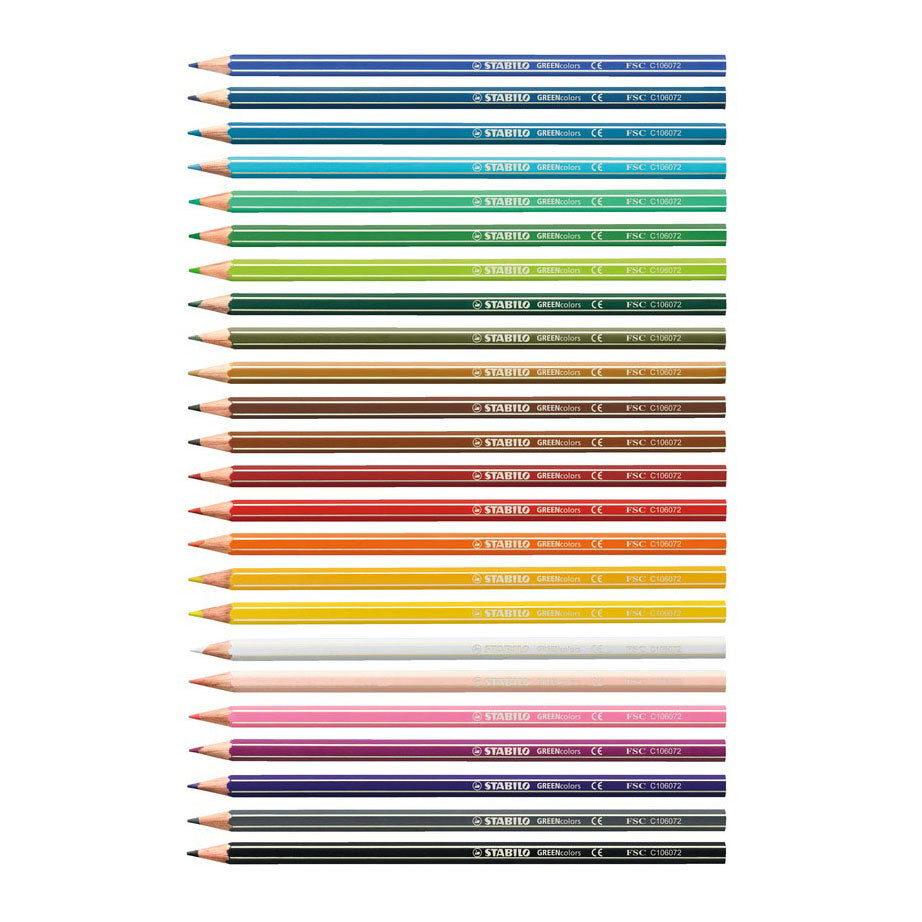 Abi Stlo Greencolors Federmäppchen 24 Farben