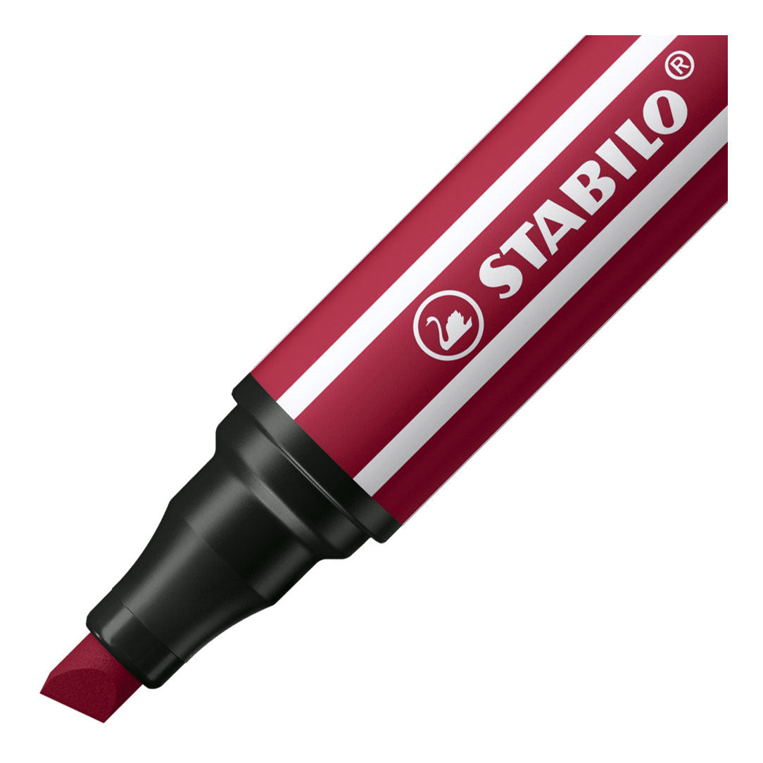 Stabilo Pen 68 Max Arty – Filzstift mit dicker Keilspitze – Set mit 20 Stück