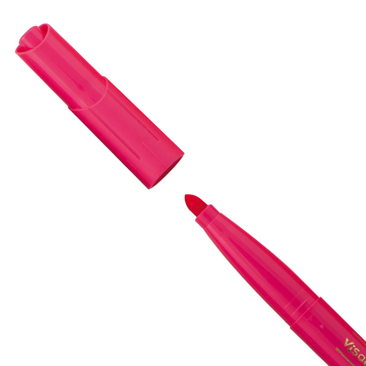 Bic http: www.cchobby.nl -visa-color-coloured-markers-line-thickness-3-mm-pink-12-piece-1-box