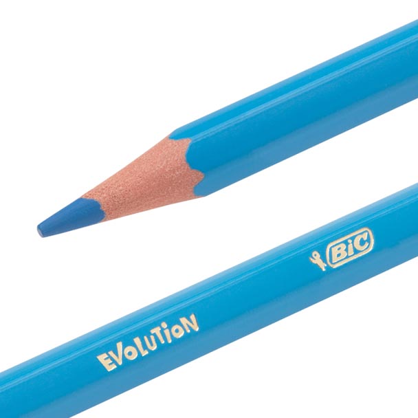 Bic Buntstifte Ecolutions Evolution Kunstharz recycelt sortiert 12 Stück