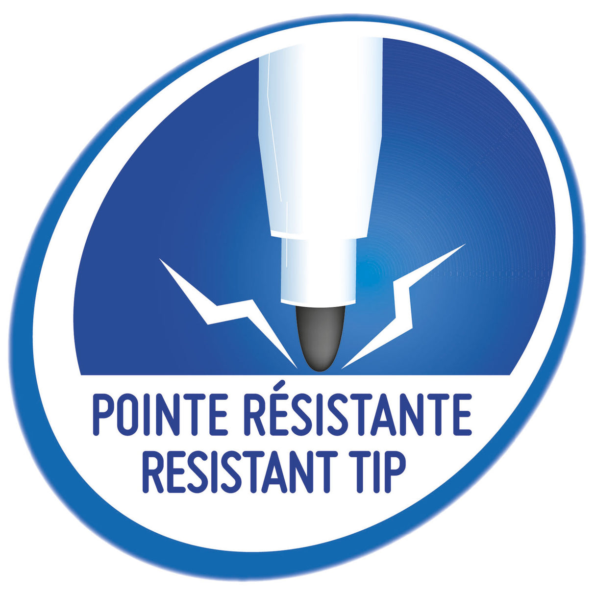 Bic doppelseitiges Whiteboard mit Radiergummi und Marker – Lernspielzeug.