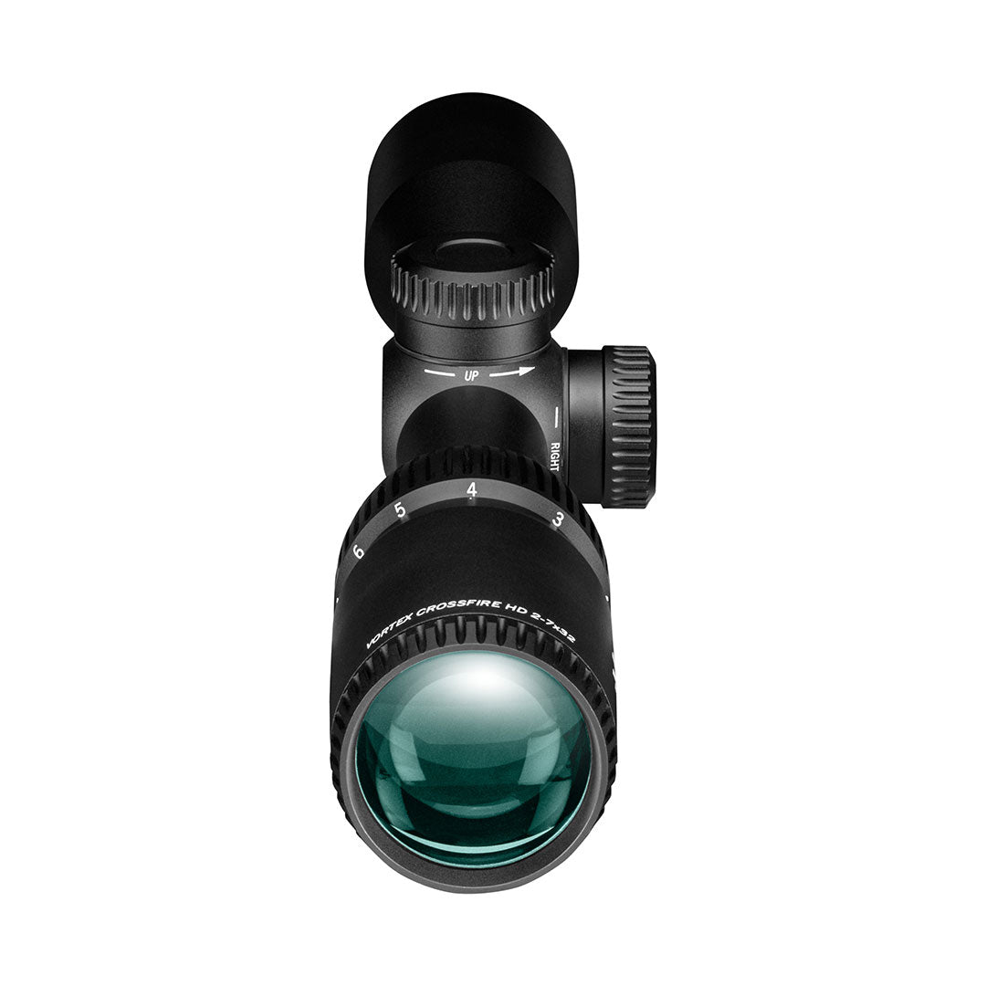 Vortex Crossfire HD 2-7x32 Zielfernrohr Randfeuer, V-Plex-Absehen (Moa)