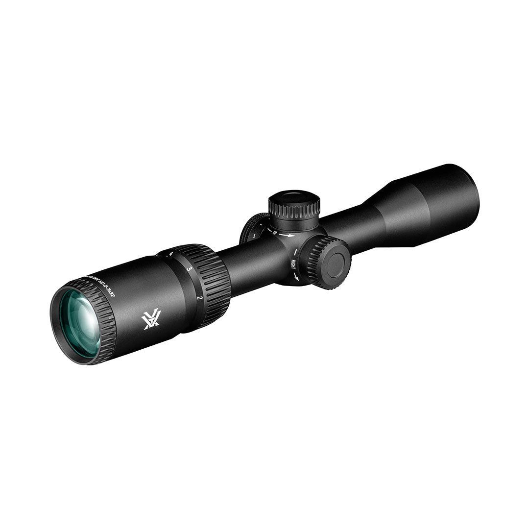 Vortex Crossfire HD 2-7x32-Zielfernrohr, beleuchtetes Dead-Hold-2A-BDC-Absehen (MOA)