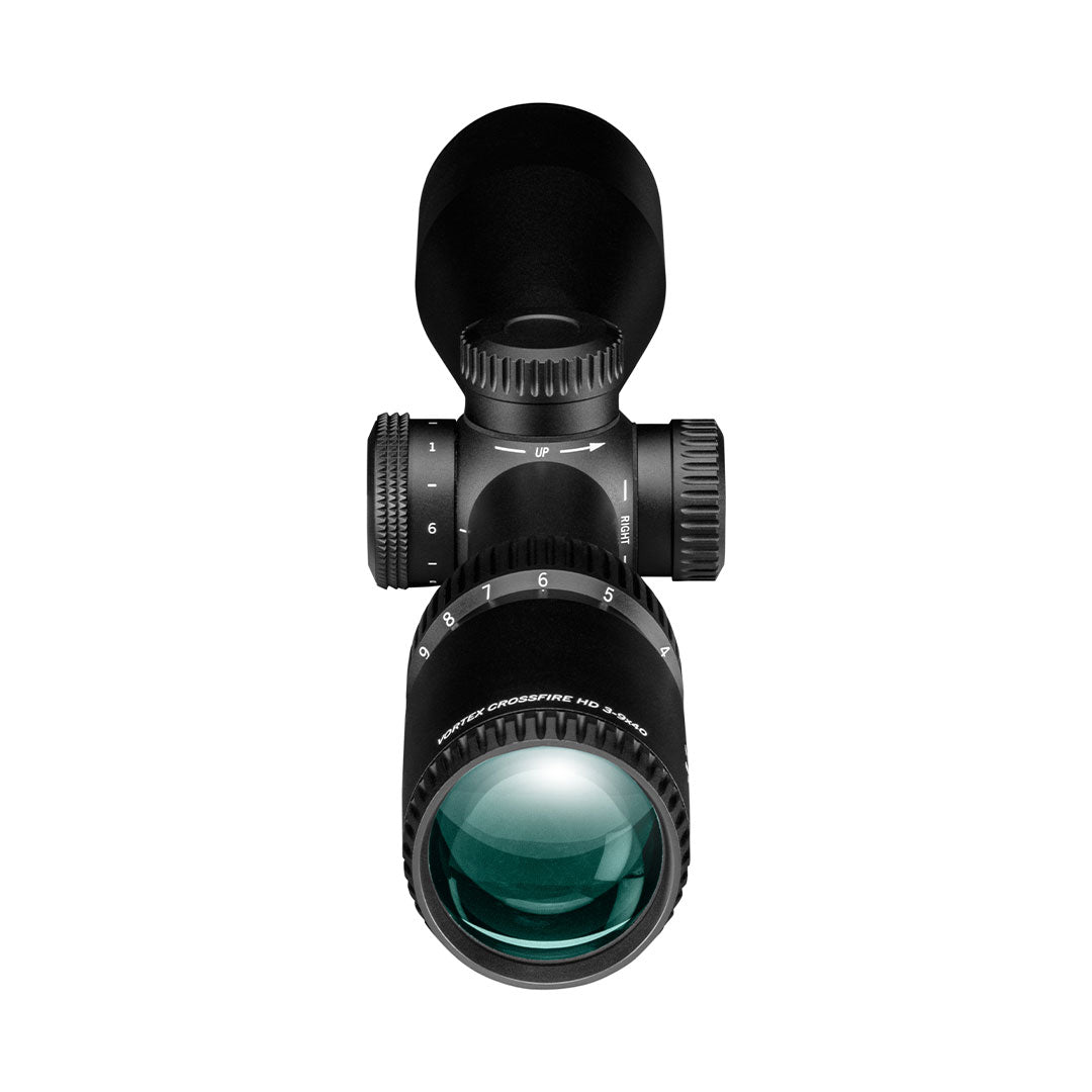Vortex Crossfire HD 3-9x40 Rifle Scope, Illuminated Dead-Hold 2A BDC Reticle (MOA)