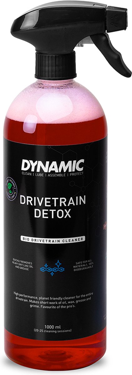 Dynamische Antriebsstrang-Entgiftung 1 l – Bio-Kettenreiniger – Bio-Kettenentfetter
