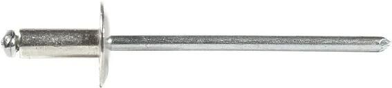 Gesipa Popniet Aluminium Blindniete 4x1 K12FP großer Kopf