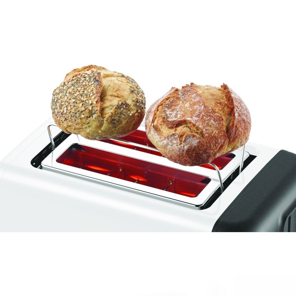 Bosch tat3p421 Designline Toaster weiß schwarz