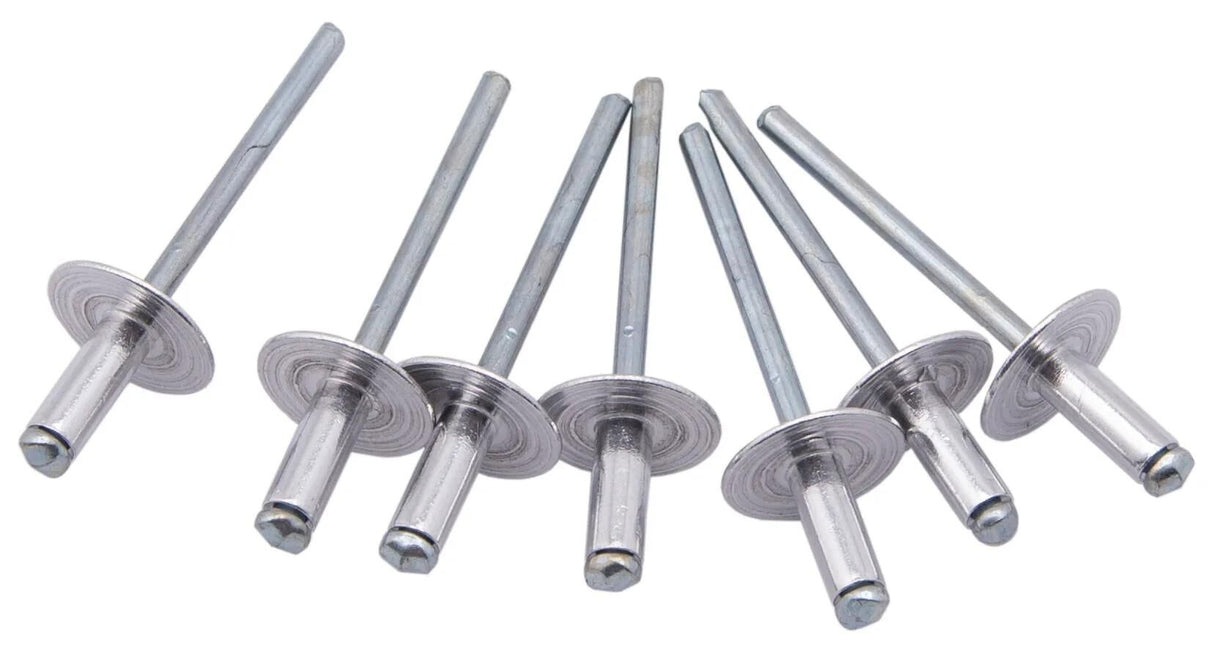 Dresselhaus Blindniete Blindniete 4,8 x 12,0 mm Aluminiumstahl, Flachkopf