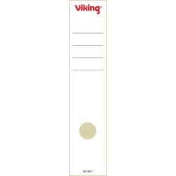 Ordnerrugetiketten viking 7.5 cm wit lang