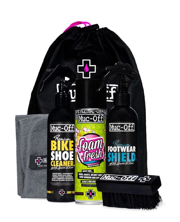 Muc-off Premium Fahrradschuhpflegeset Schuhreiniger