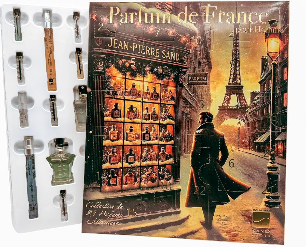 Jean-Pierre Sand Parfum de France für Herren 24-teiliger Parfüm-Adventskalender