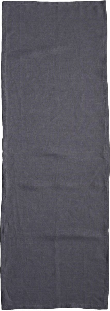 Ddddd - cabin - 2x tafelloper - 50 x 140 cm - grijs - set van 2 stuks