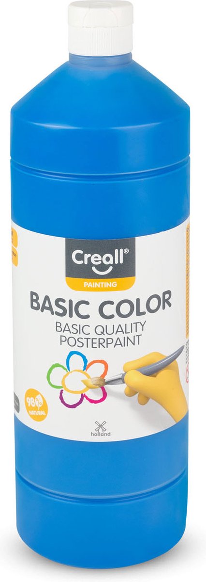 Creall Schulfarbe blau, 1 Liter
